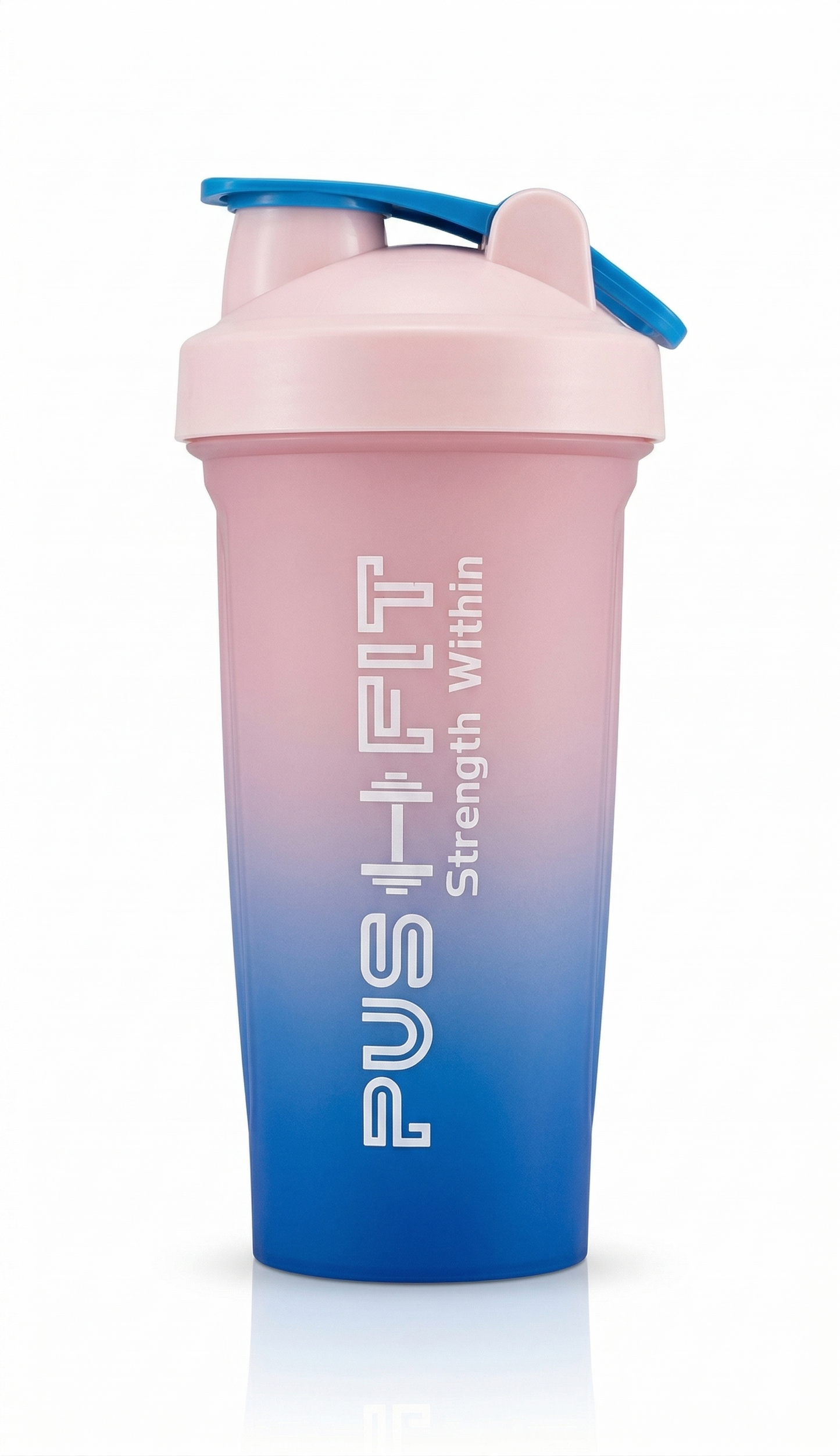 New Style Frosted Gradient Protein Shaker| Gym Bottle| Pushfit