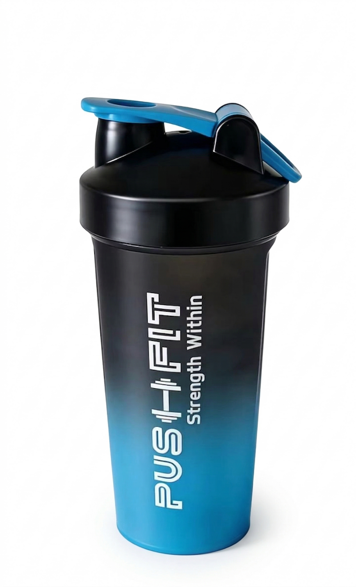 New Style Frosted Gradient Protein Shaker| Gym Bottle| Pushfit