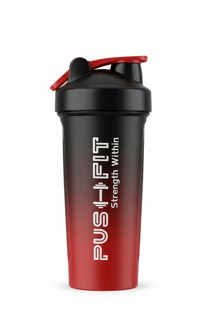 New Style Frosted Gradient Protein Shaker| Gym Bottle| Pushfit