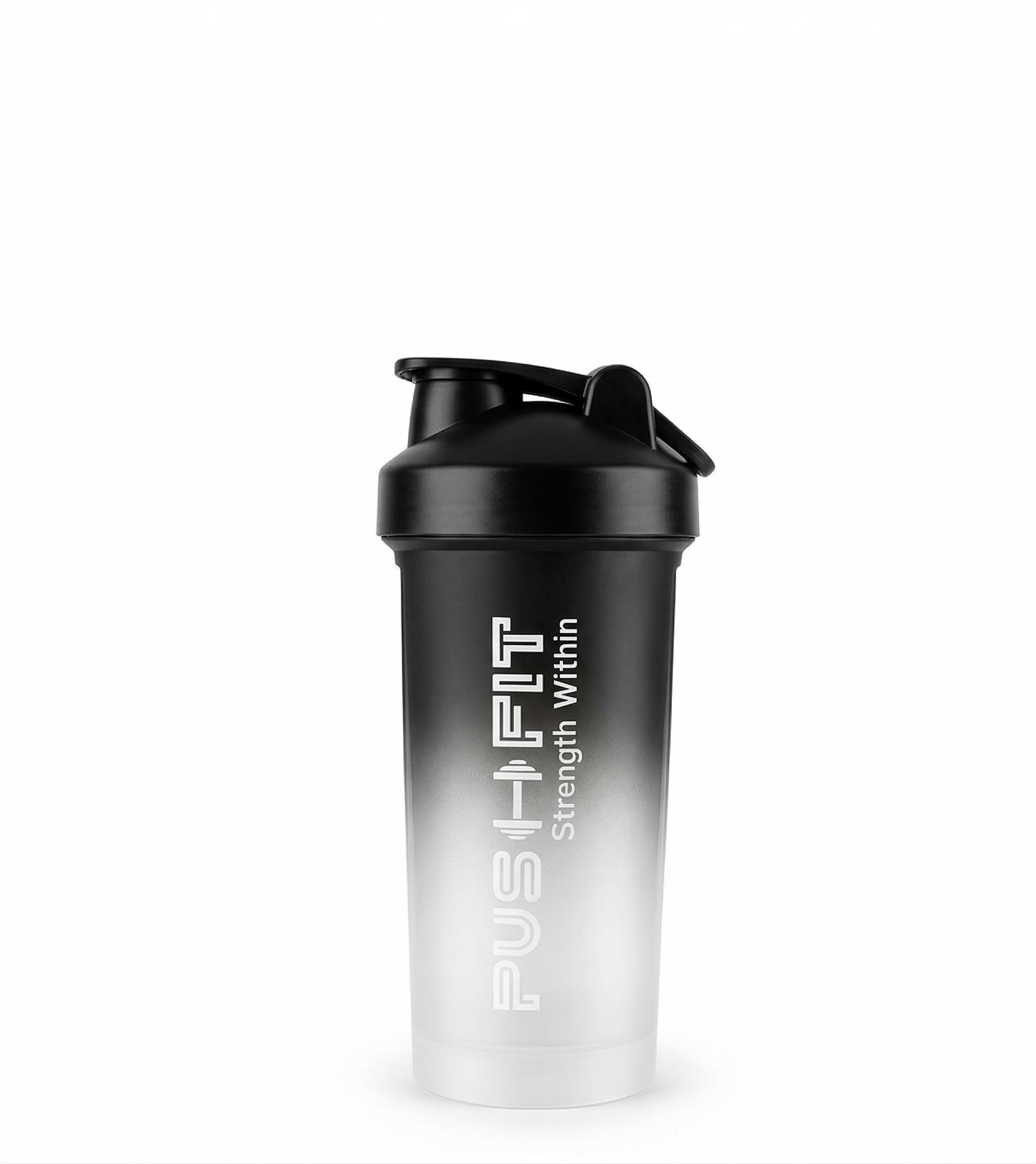New Style Frosted Gradient Protein Shaker| Gym Bottle| Pushfit